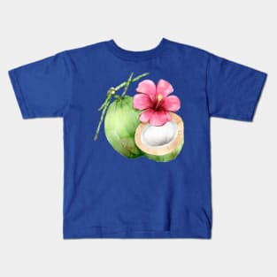 Coconut Flower Kids T-Shirt